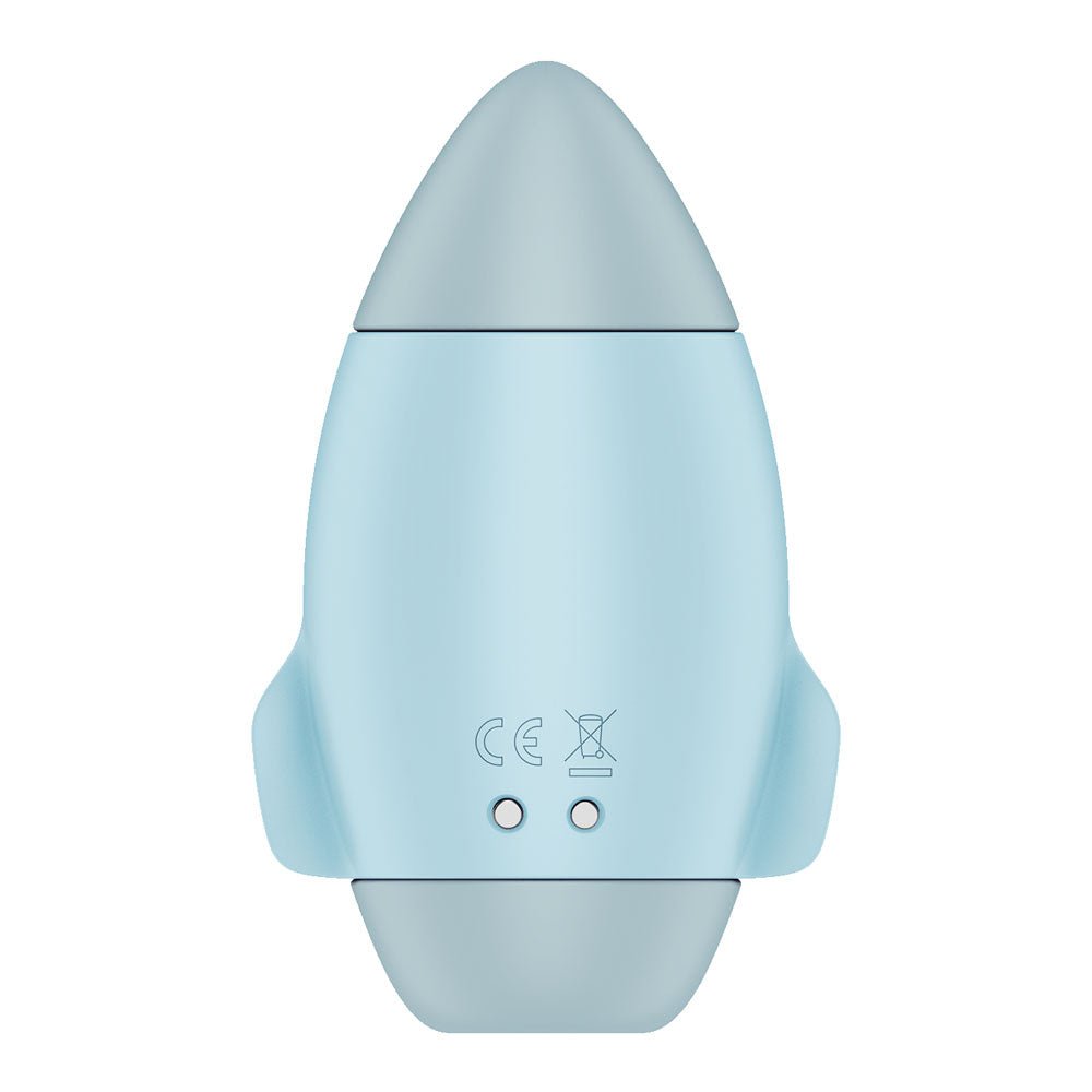 Satisfyer Mission Control Blue USB Rechargeable Vibrating Air Pulse Stimulator